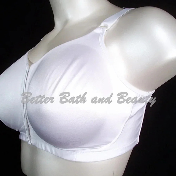 38C Playtex Sensationally Sleek Wire Free Bra White NWOT - Picture 6 of 7